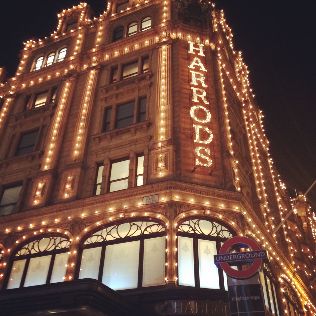 London History, Hyde Park and Harrods! Emmanently